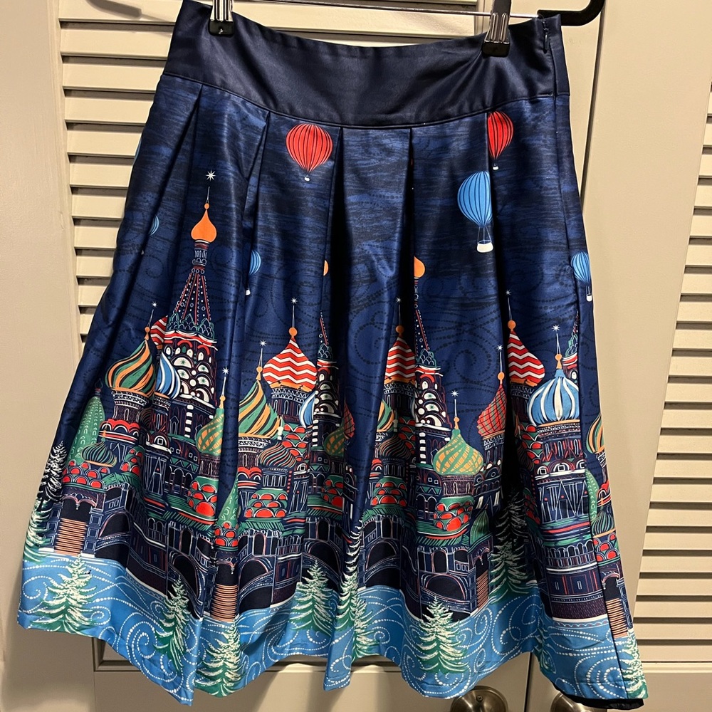 Lindy Bop Russia Moscow Swing Skirt - Size 4